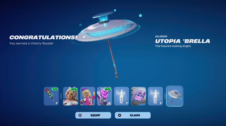 thumbnail for netopwibby’s “Victory Royale Umbrella for Fortnite Super”